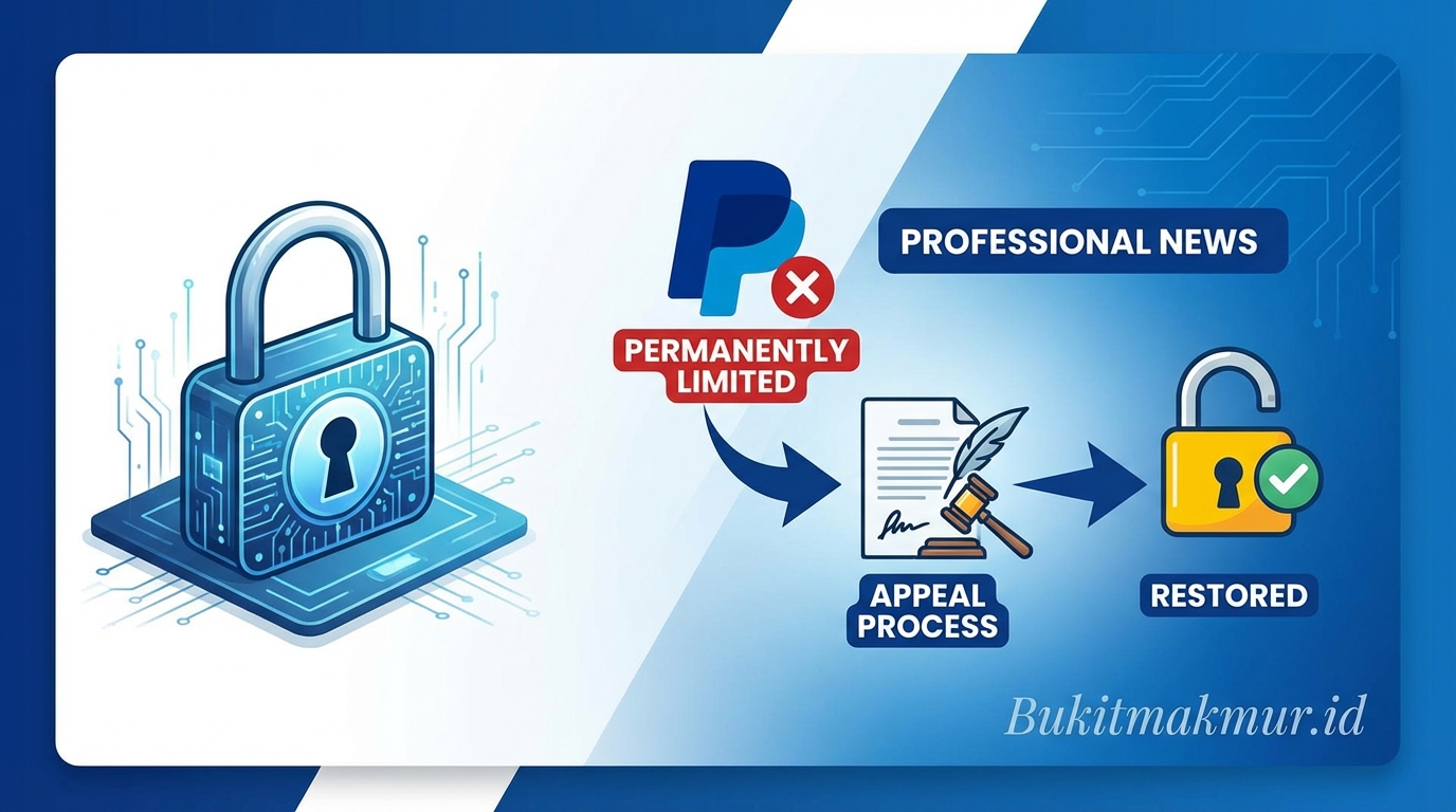 Cara Mengajukan Banding Pemblokiran Akun PayPal yang Dibatasi Permanen Karena Pelanggaran Kebijakan