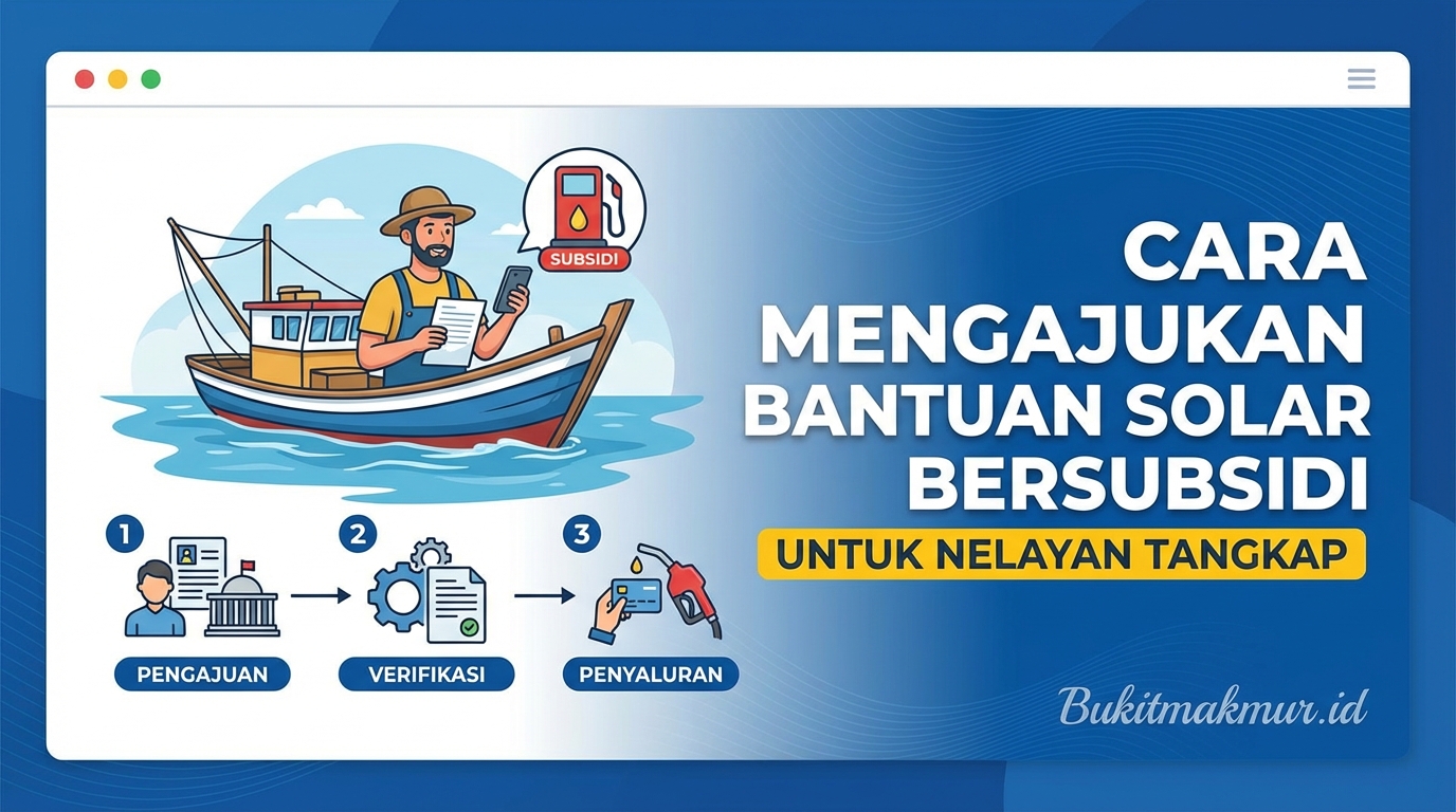 Cara Mengajukan Bantuan Solar Bersubsidi untuk Nelayan Tangkap