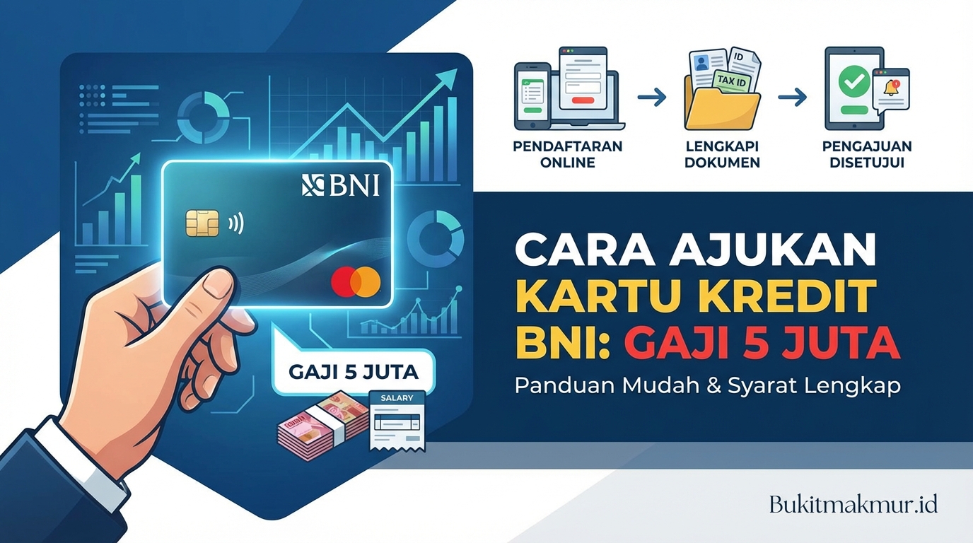 Cara Mengajukan Kartu Kredit BNI untuk yang Bergaji 5 Juta