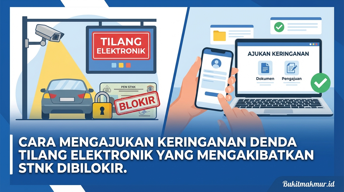 Cara Mengajukan Keringanan Denda Tilang Elektronik yang Mengakibatkan STNK Diblokir