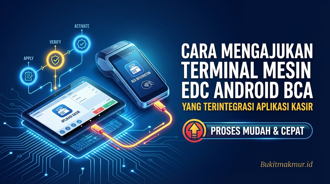 Cara Mengajukan Terminal Mesin EDC Android BCA yang Terintegrasi Aplikasi Kasir