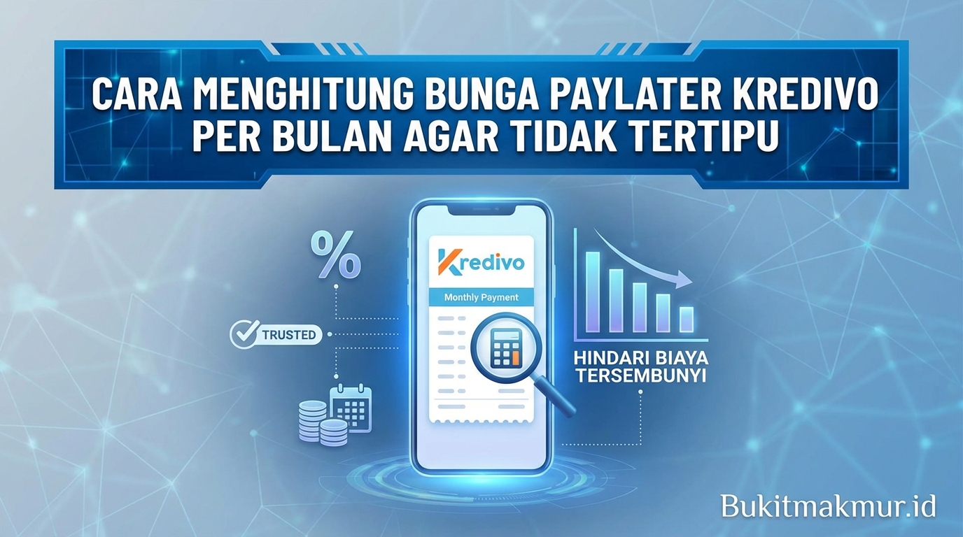 Cara Menghitung Bunga Paylater Kredivo Per Bulan Agar Tidak Tertipu
