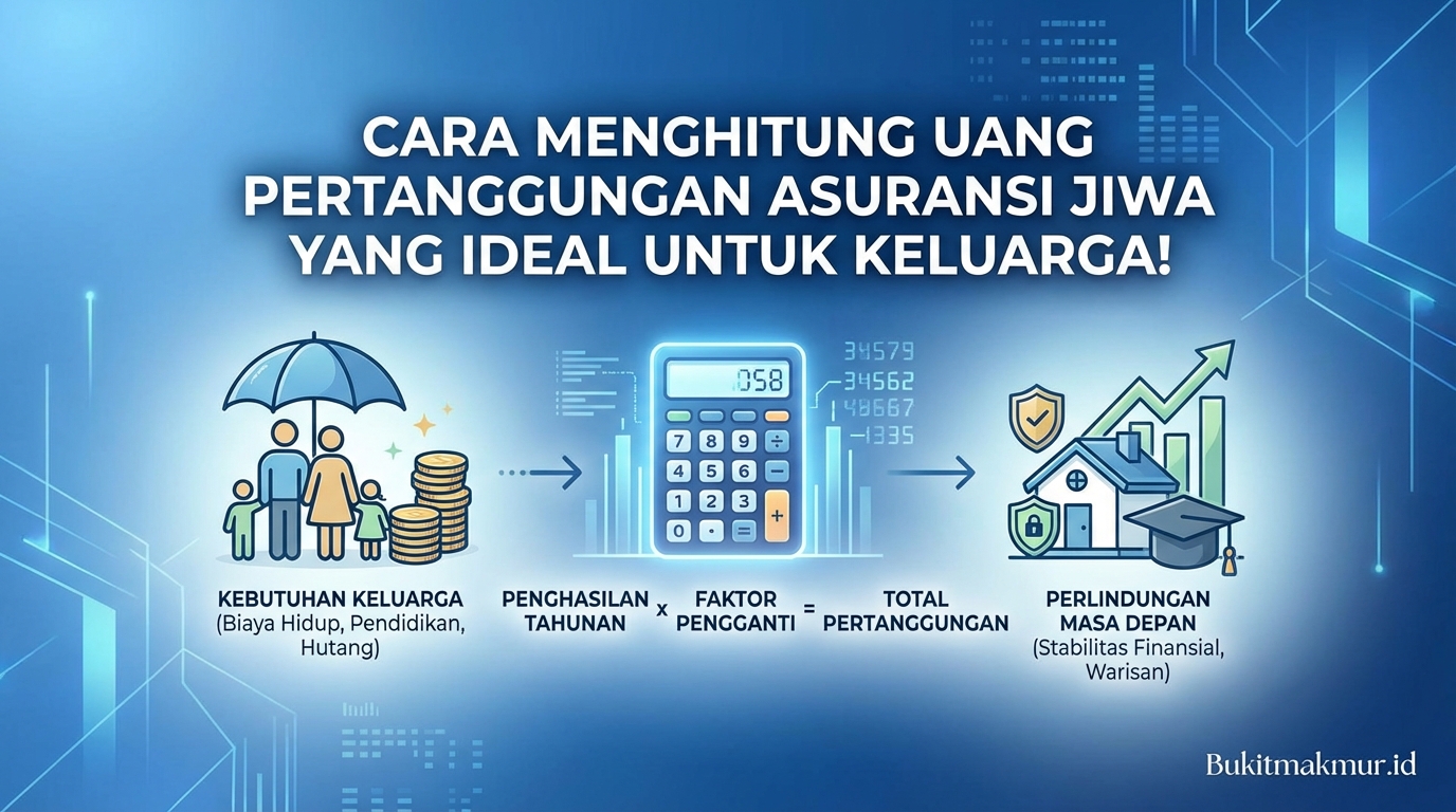 Cara Menghitung Uang Pertanggungan Asuransi Jiwa yang Ideal untuk Keluarga!