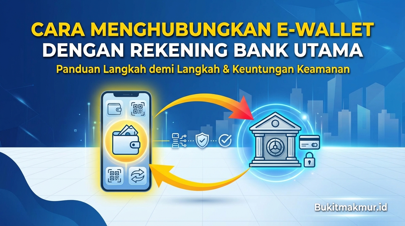 Cara Menghubungkan E-Wallet dengan Rekening Bank Utama