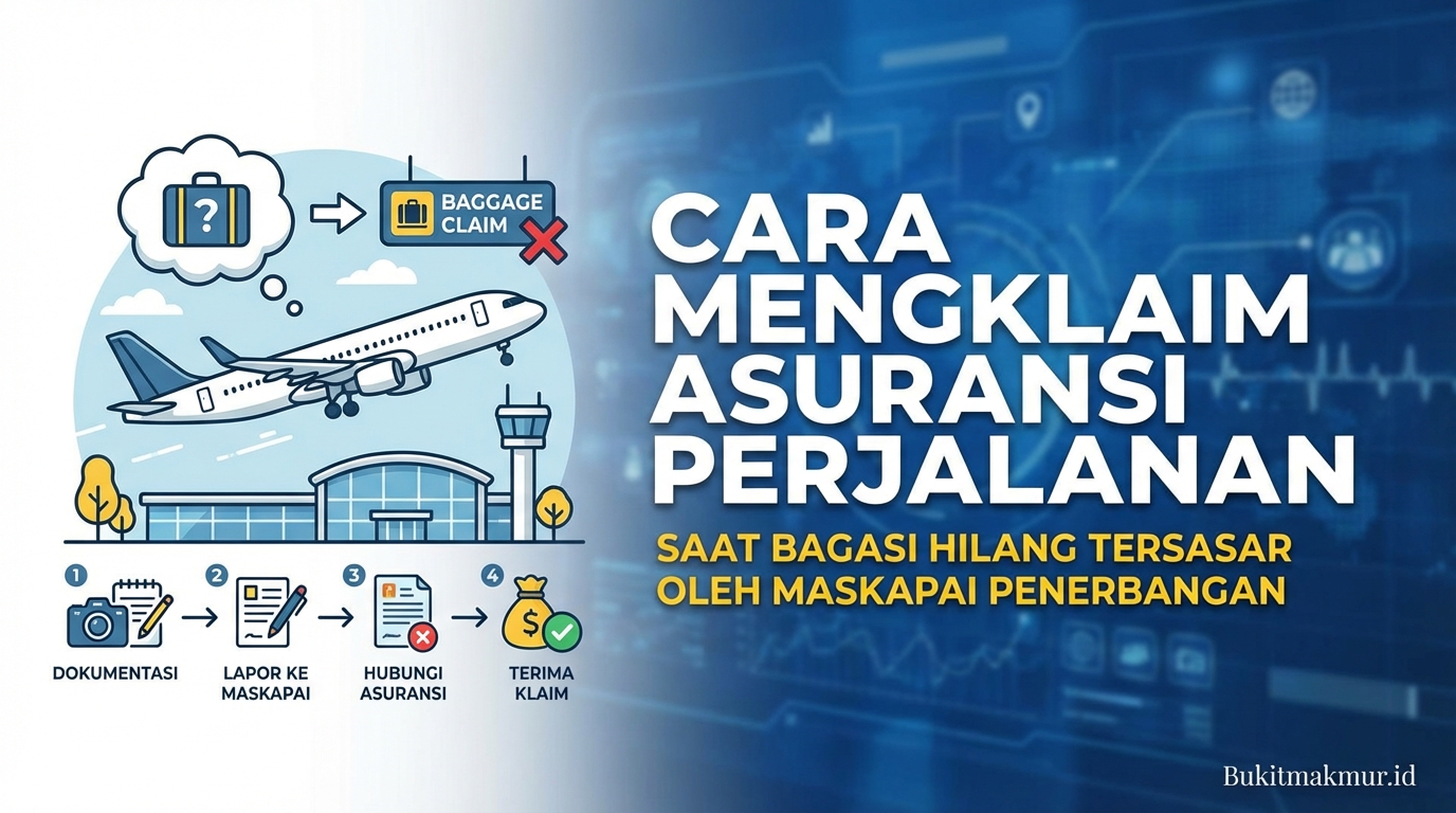 Cara Mengklaim Asuransi Perjalanan Saat Bagasi Hilang Tersasar oleh Maskapai Penerbangan