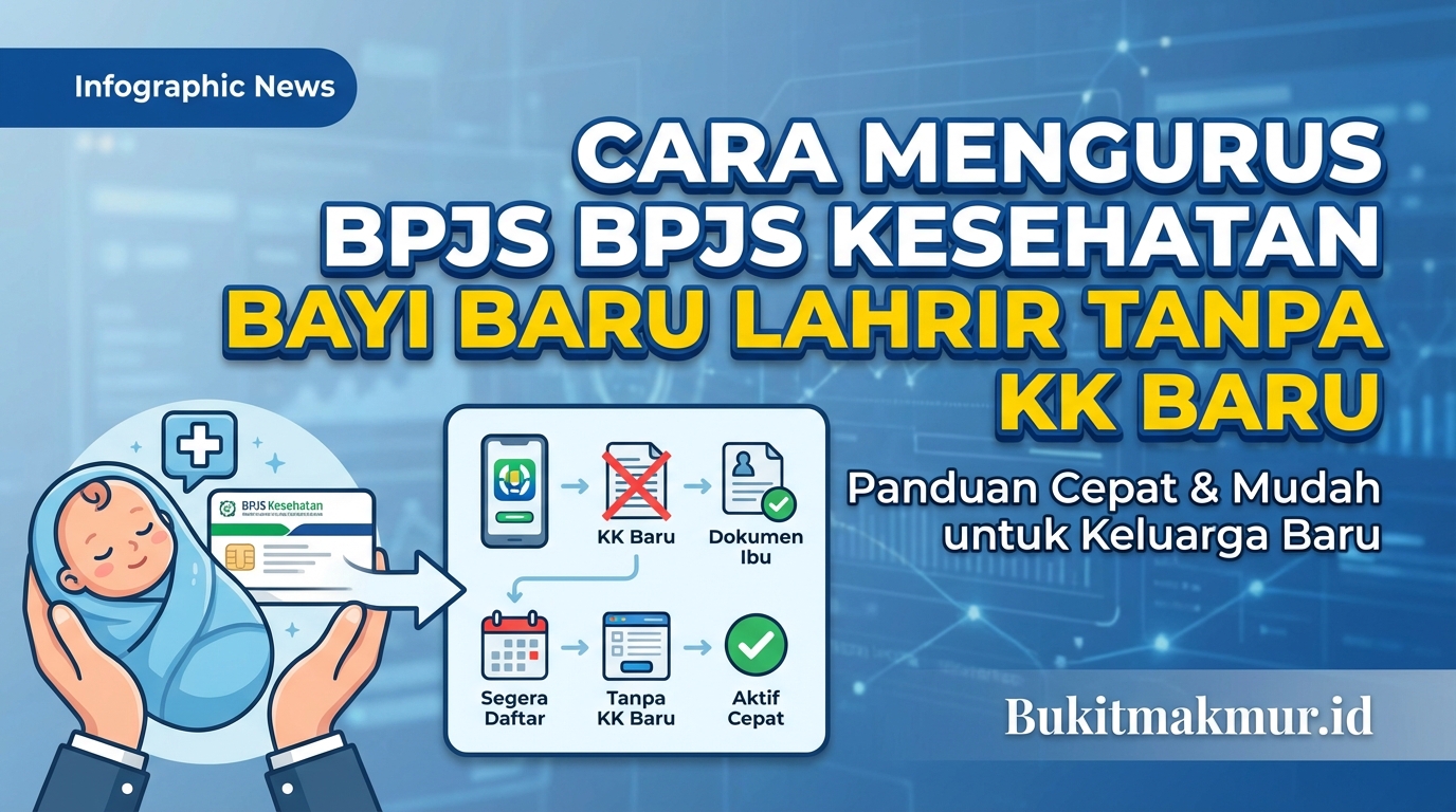 Cara Mengurus BPJS Kesehatan Bayi Baru Lahir Tanpa KK Baru