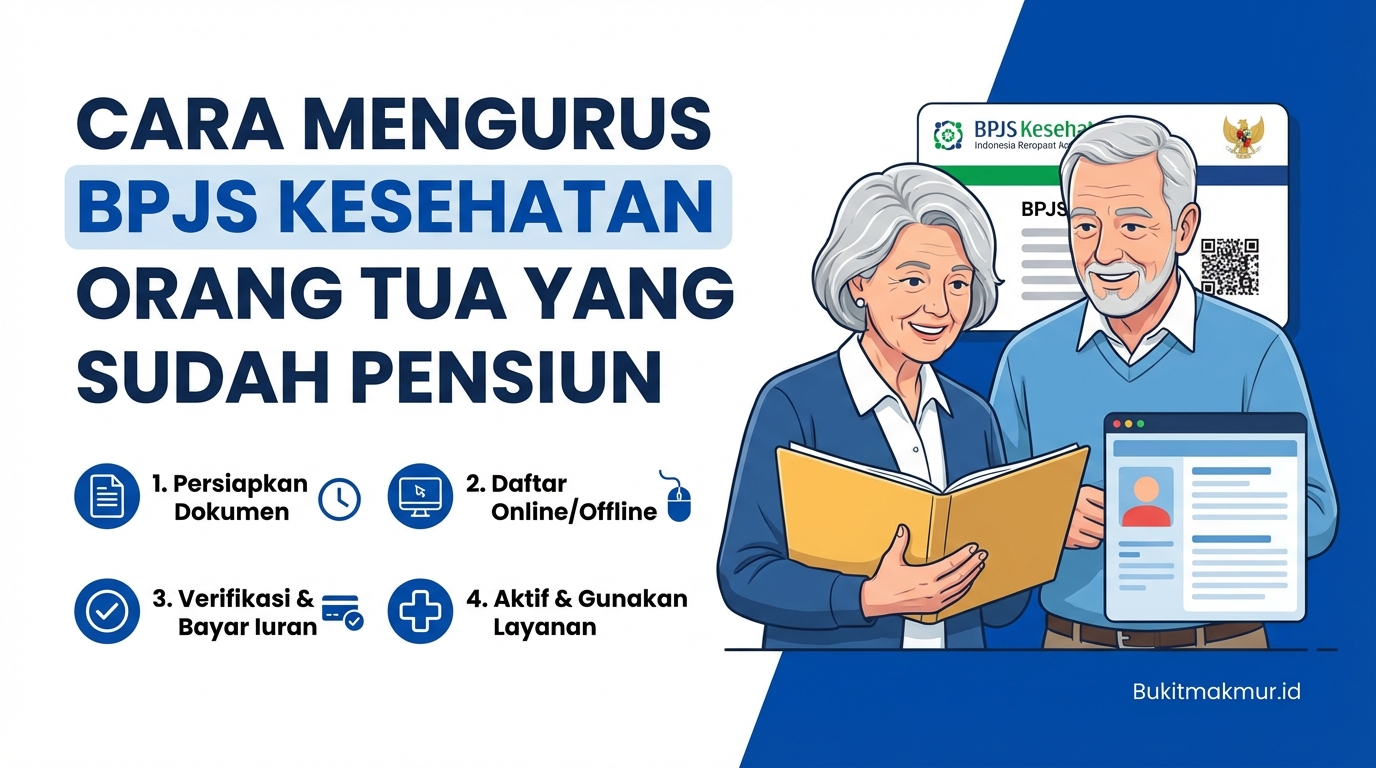 Cara Mengurus BPJS Kesehatan Orang Tua yang Sudah Pensiun