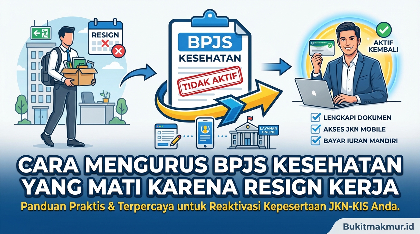 Cara Mengurus BPJS Kesehatan yang Mati Karena Resign Kerja