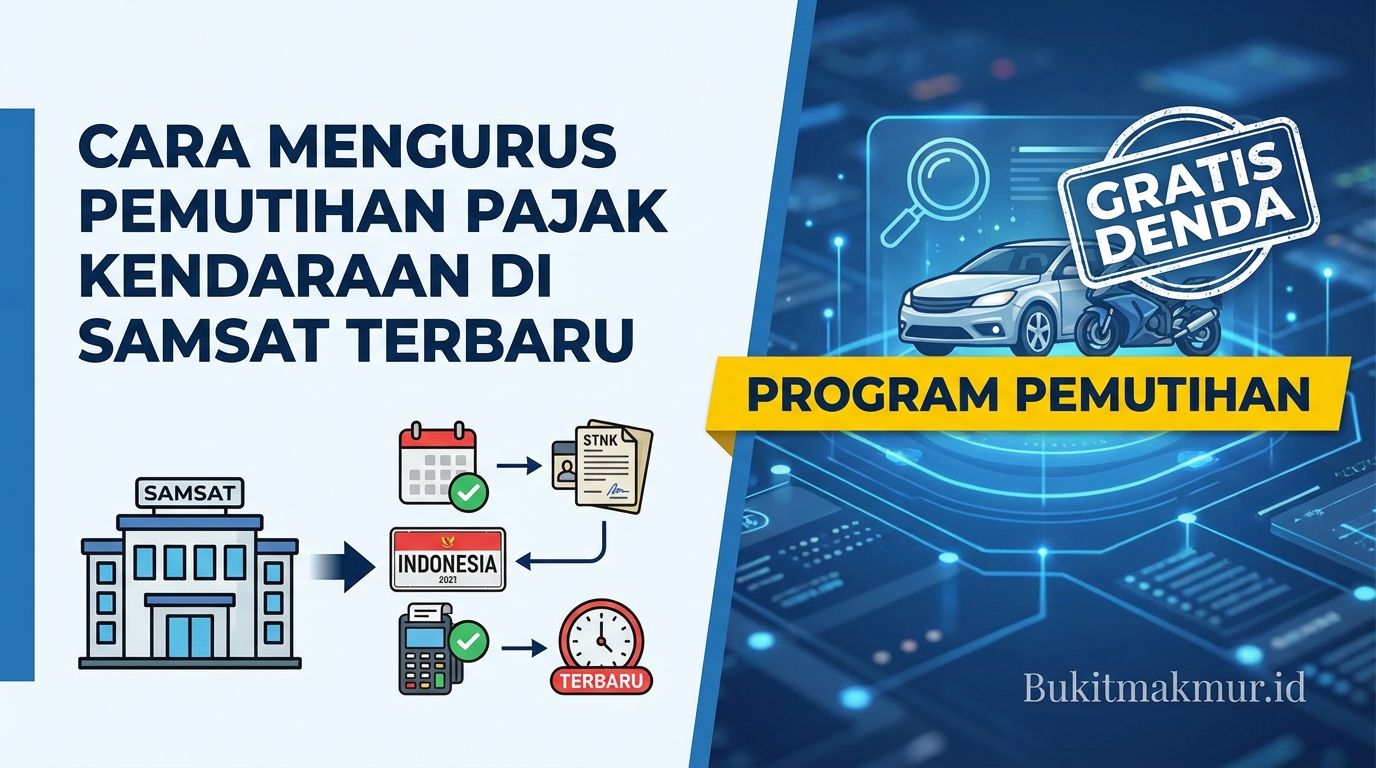Cara Mengurus Pemutihan Pajak Kendaraan di Samsat Terbaru