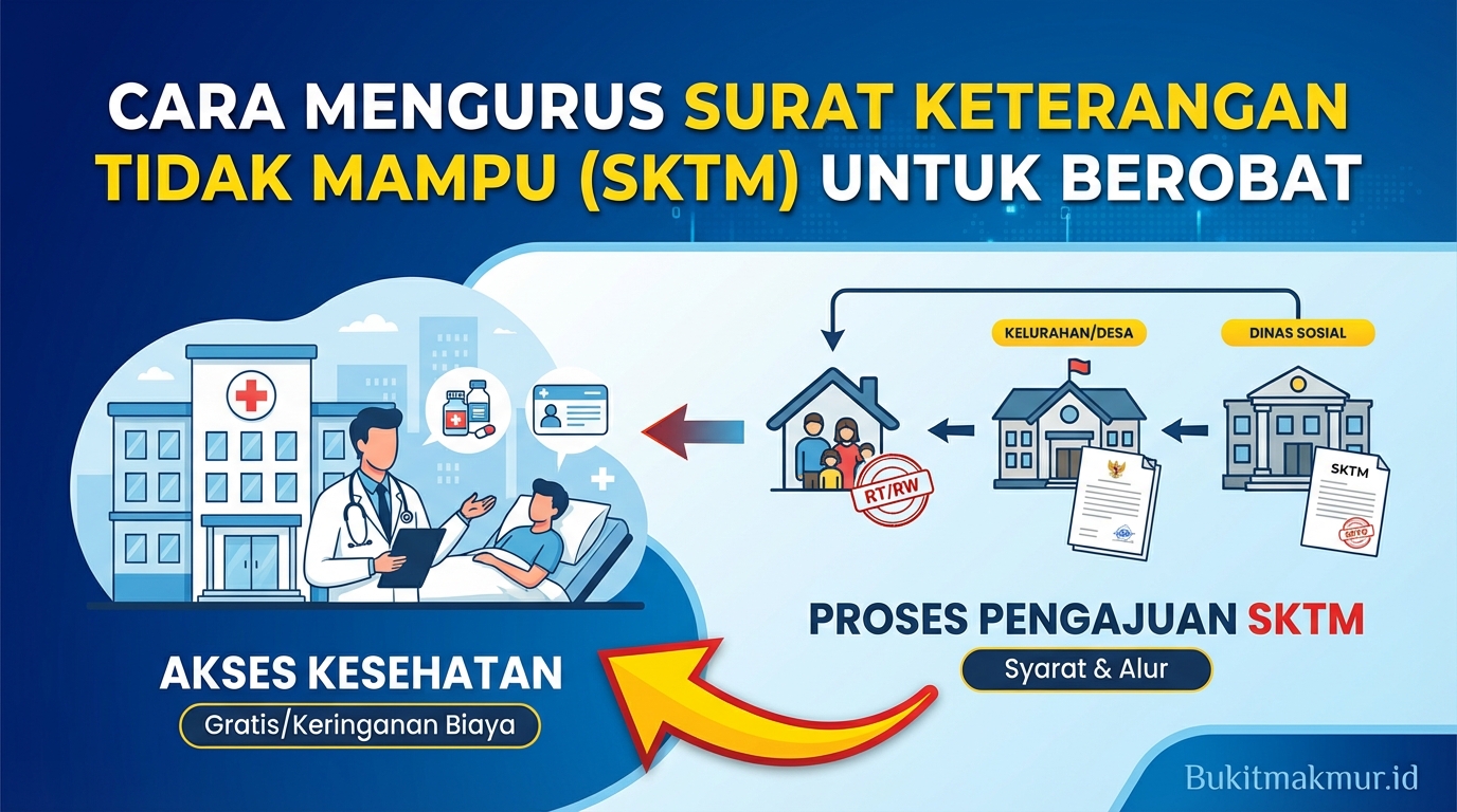 Cara Mengurus Surat Keterangan Tidak Mampu SKTM untuk Berobat