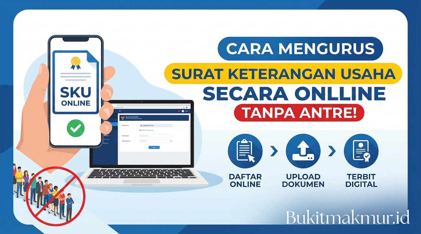 Cara Mengurus Surat Keterangan Usaha Secara Online Tanpa Antre!