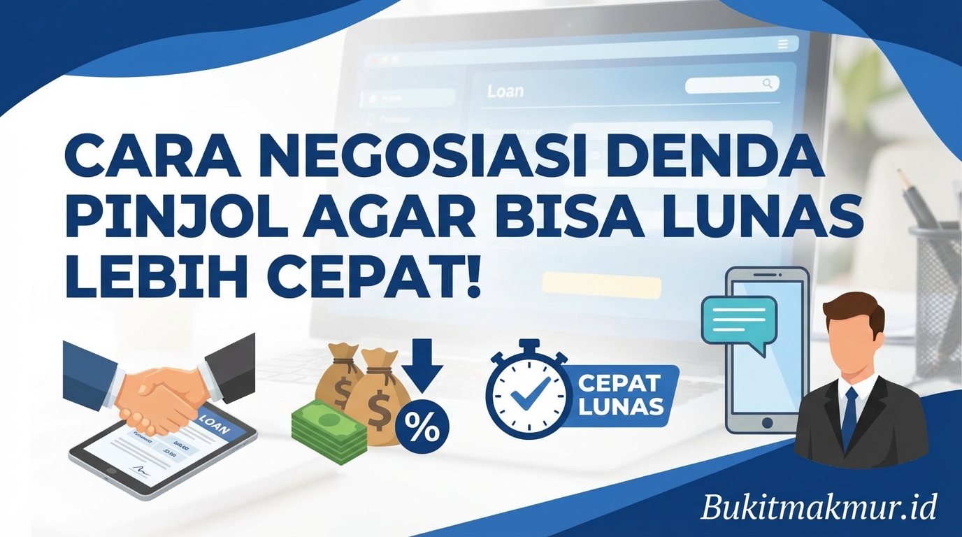 Cara Negosiasi Denda Pinjol Agar Bisa Lunas Lebih Cepat!