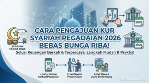Cara Pengajuan KUR Syariah Pegadaian 2026 Bebas Bunga Riba!
