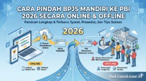 Cara Pindah BPJS Mandiri ke PBI 2026 Secara Online dan Offline
