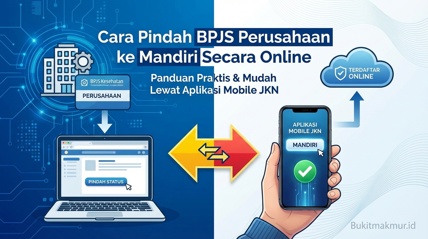 Cara Pindah BPJS Perusahaan ke Mandiri Secara Online