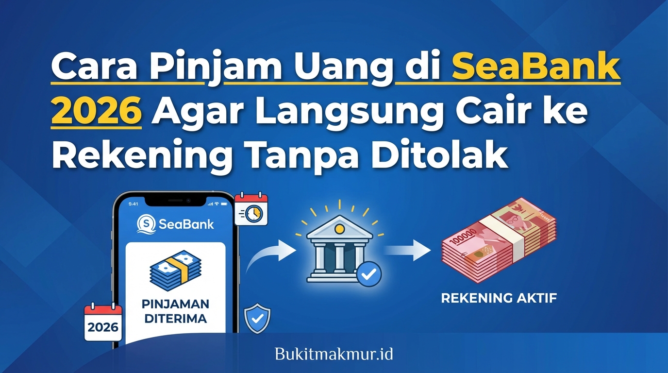 Cara Pinjam Uang di SeaBank 2026 Agar Langsung Cair ke Rekening Tanpa Ditolak