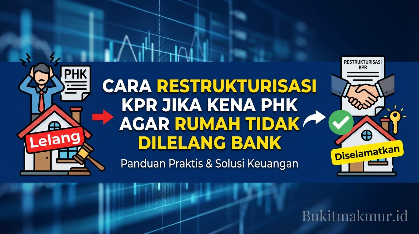 Cara Restrukturisasi KPR Jika Kena PHK Agar Rumah Tidak Dilelang Bank