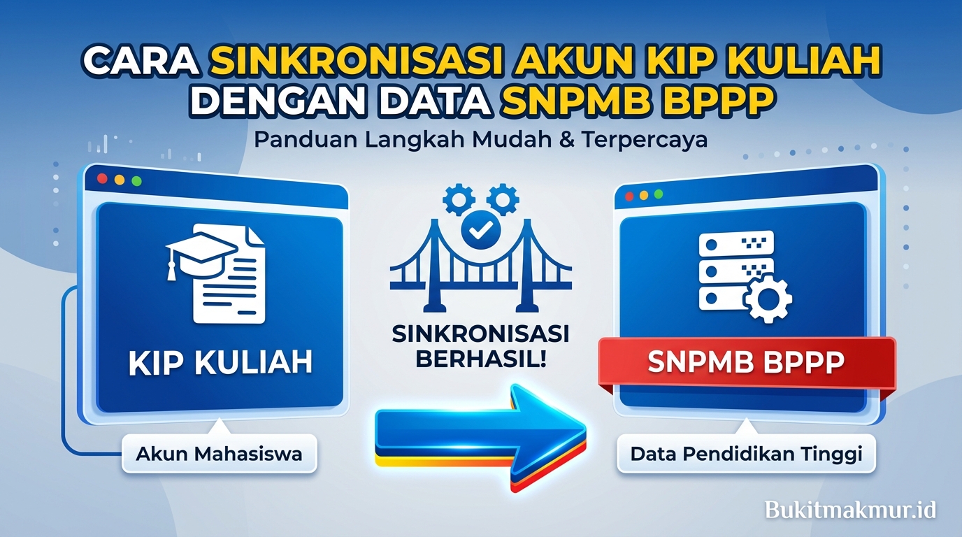 Cara Sinkronisasi Akun KIP Kuliah dengan Data SNPMB BPPP