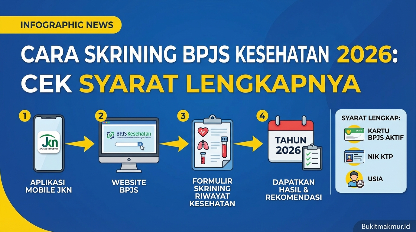 Cara Skrining BPJS Kesehatan 2026 Cek Syarat Lengkapnya