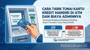 Cara Tarik Tunai Kartu Kredit Mandiri di ATM dan Biaya Adminnya