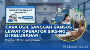 Cara Usul Sanggah Bansos Lewat Operator SIKS-NG di Kelurahan