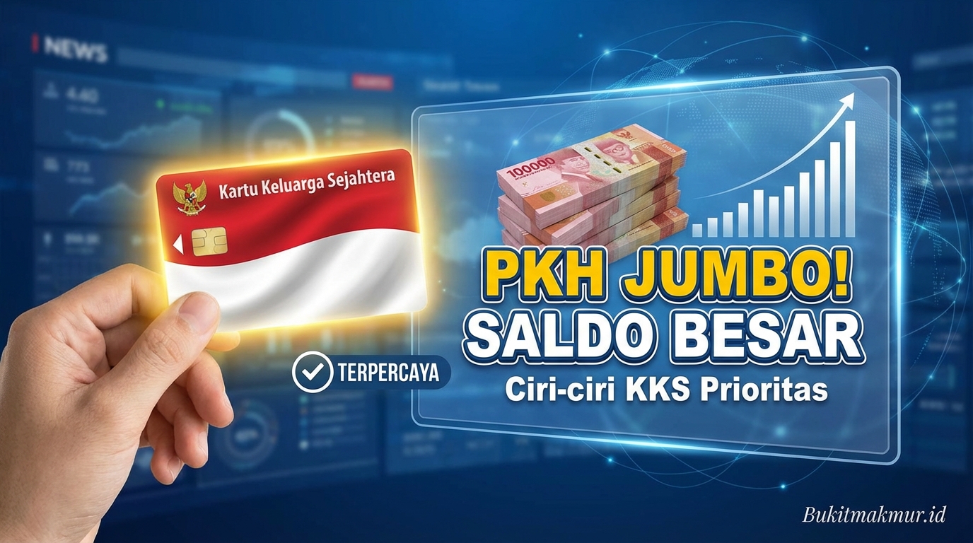 Ciri KKS Merah Putih yang Memiliki Saldo PKH Nominal Jumbo!