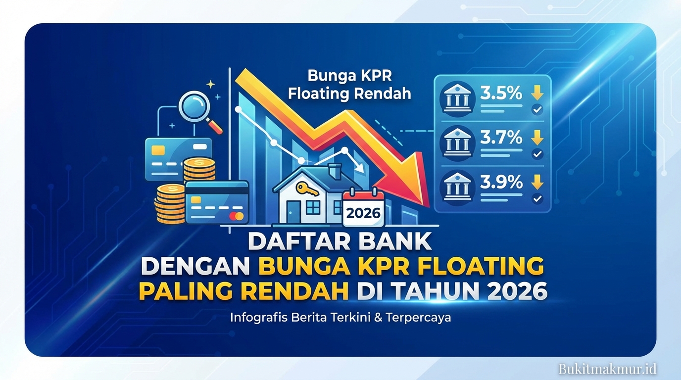 Daftar Bank dengan Bunga KPR Floating Paling Rendah di Tahun 2026
