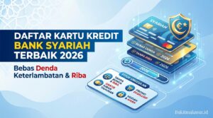Daftar Kartu Kredit Bank Syariah Terbaik 2026 Bebas Denda Keterlambatan Riba