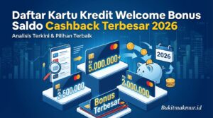 Daftar Kartu Kredit Welcome Bonus Saldo Cashback Terbesar di Tahun 2026
