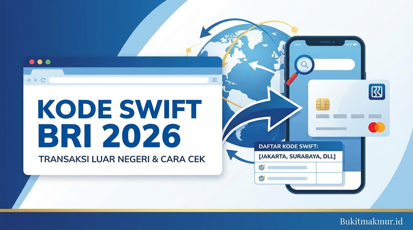 Daftar Kode Swift BRI 2026 untuk Transaksi Luar Negeri dan Cara Ceknya