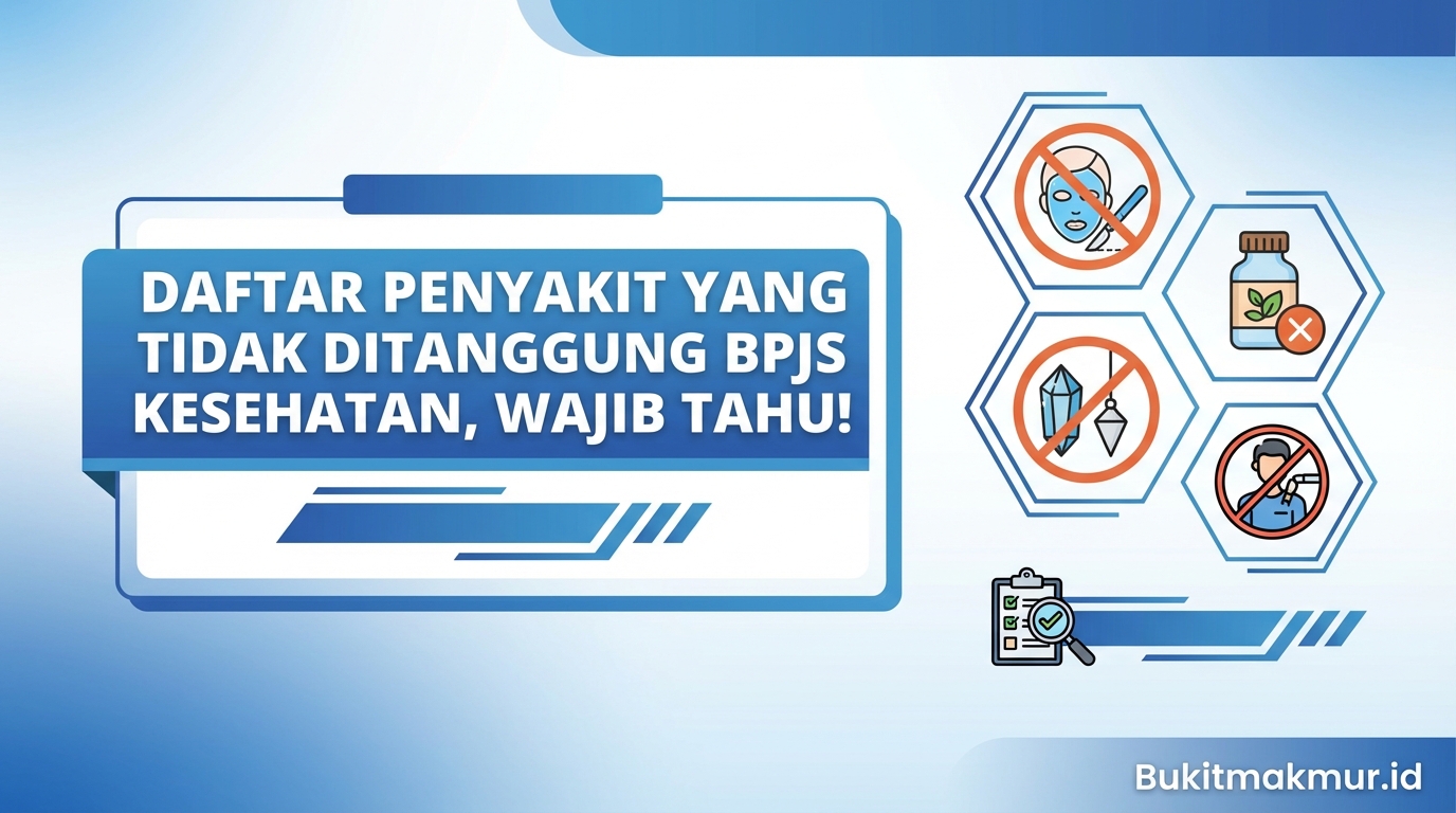 Daftar Penyakit yang Tidak Ditanggung BPJS Kesehatan, Wajib Tahu!