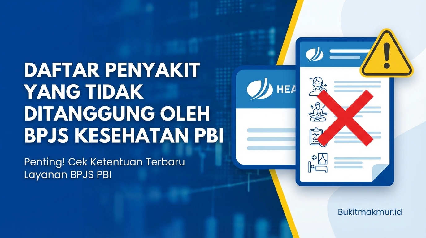 Daftar Penyakit yang Tidak Ditanggung oleh BPJS Kesehatan PBI