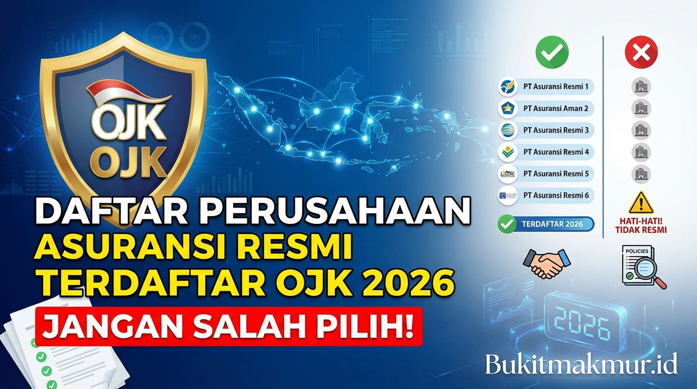 Daftar Perusahaan Asuransi Resmi Terdaftar OJK 2026, Jangan Salah Pilih!
