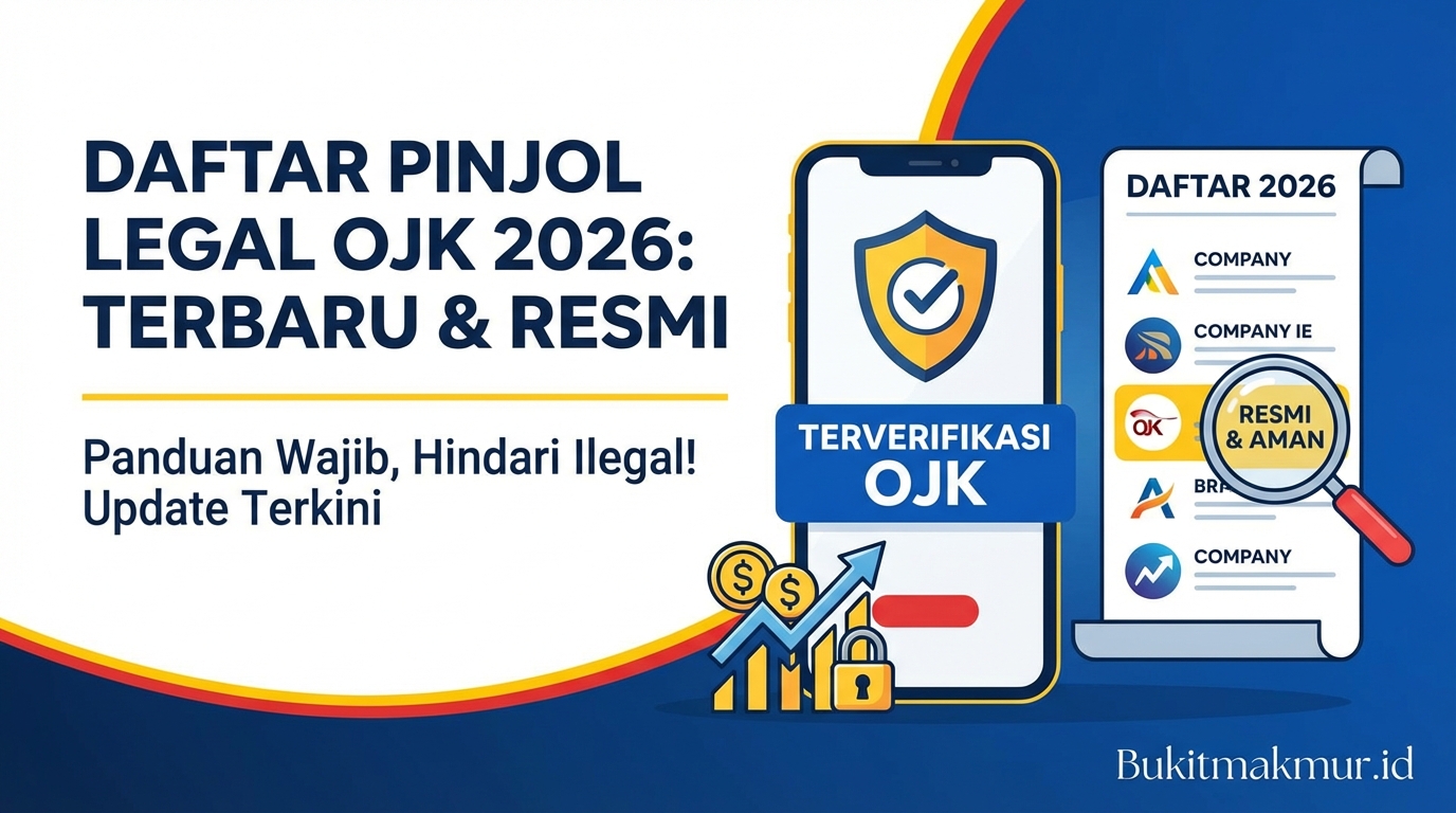Daftar Pinjol Legal OJK 2026 Terbaru dan Resmi Wajib Kamu Tahu!