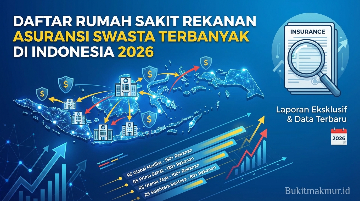 Daftar Rumah Sakit Rekanan Asuransi Swasta Terbanyak di Indonesia 2026