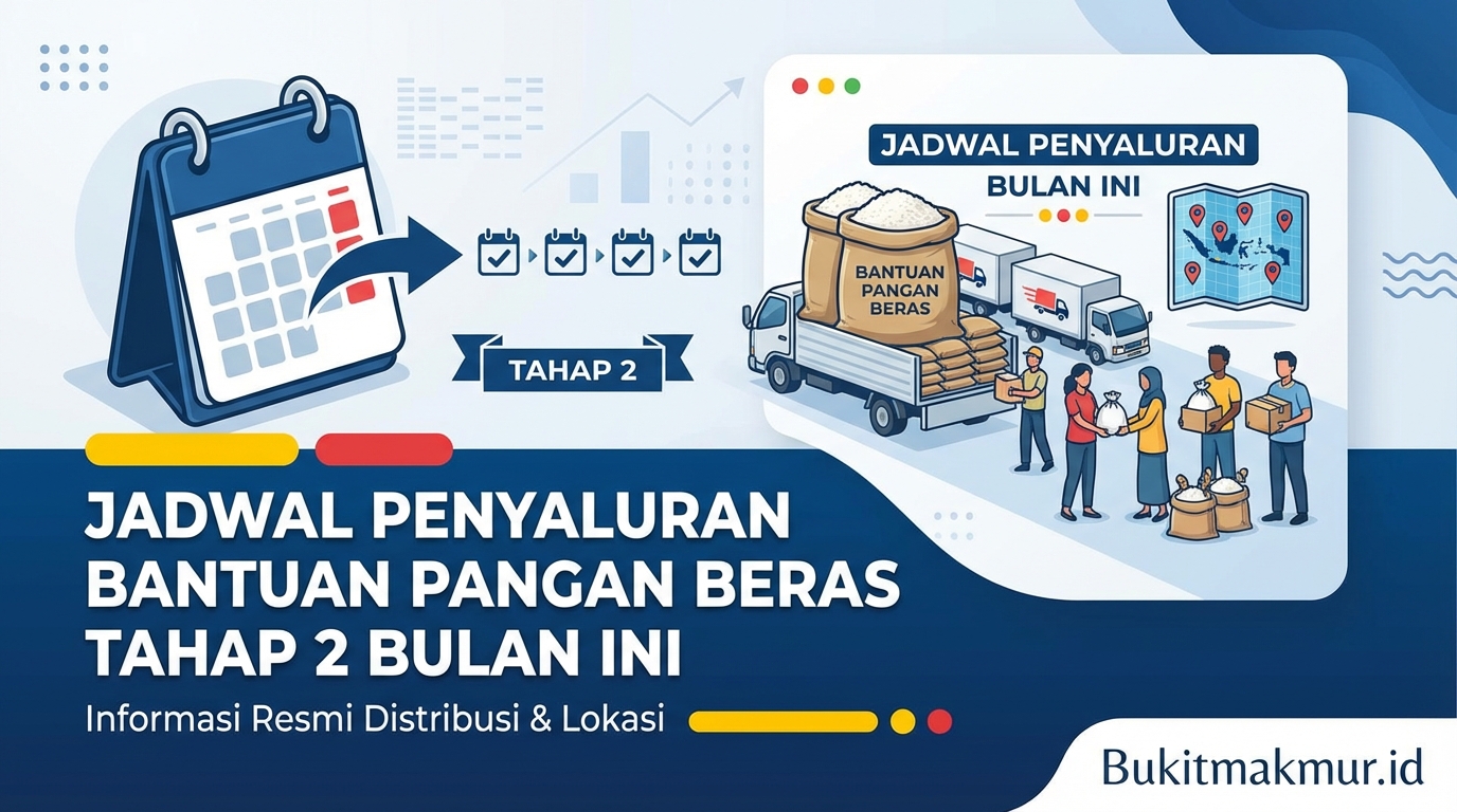 Jadwal Penyaluran Bantuan Pangan Beras Tahap 2 Bulan Ini