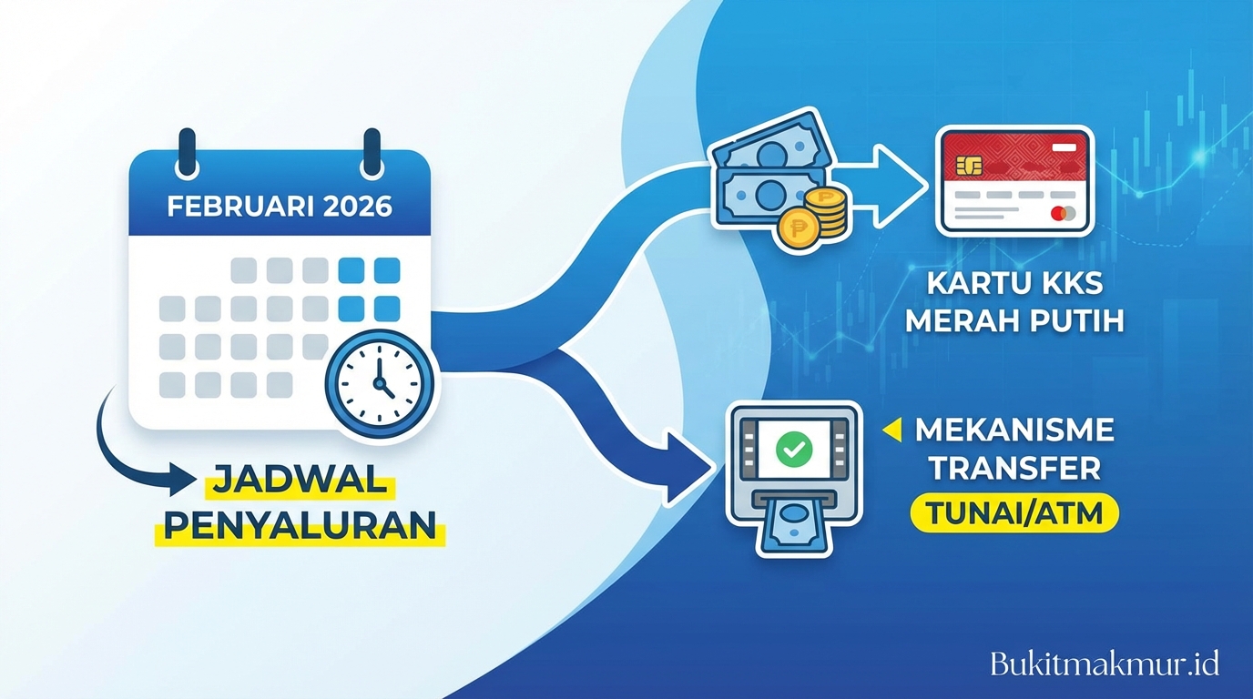 Jadwal Penyaluran BPNT Februari 2026, Mekanisme Transfer ke Kartu KKS Merah Putih