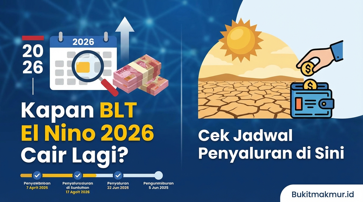 Kapan BLT El Nino 2026 Cair Lagi? Cek Jadwal Penyaluran di Sini