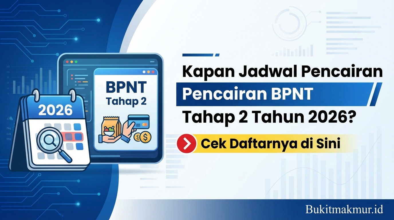 Kapan Jadwal Pencairan BPNT Tahap 2 Tahun 2026? Cek Daftarnya di Sini