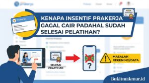 Kenapa Insentif Prakerja Gagal Cair Padahal Sudah Selesai Pelatihan?