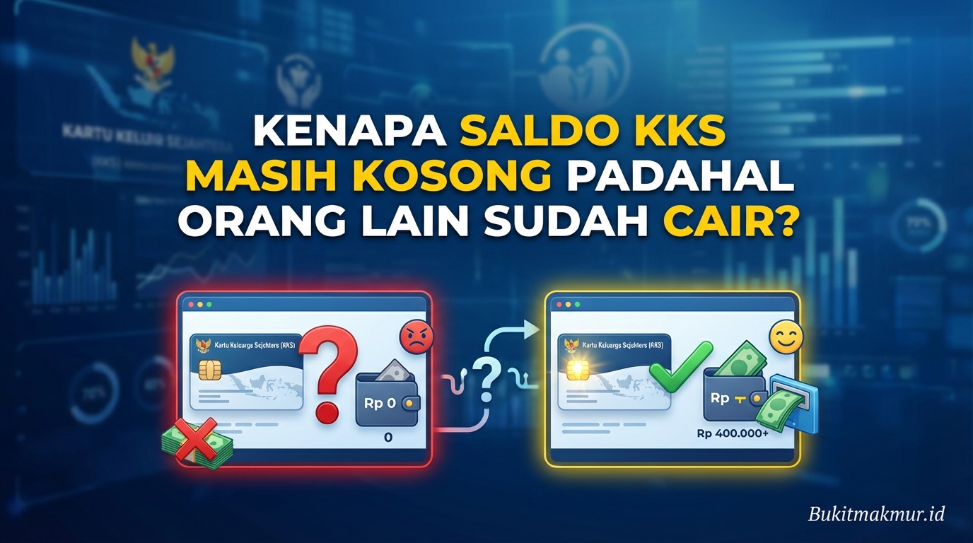 Kenapa Saldo KKS Masih Kosong Padahal Orang Lain Sudah Cair?