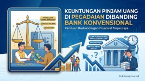 Keuntungan Pinjam Uang di Pegadaian Dibanding Bank Konvensional