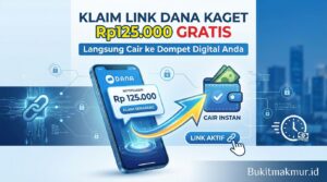 Klaim Link DANA Kaget Rp125.000 Gratis, Langsung Cair ke Dompet Digital Anda