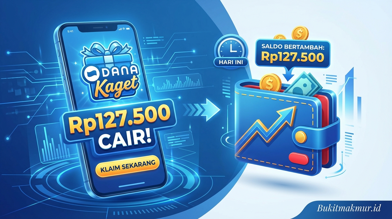 Klaim Link DANA Kaget Rp127.500 Sekarang, Saldo Dompet Digital Langsung Bertambah!
