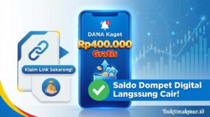 Klaim Link DANA Kaget Rp400.000 Gratis, Saldo Dompet Digital Langsung Cair!