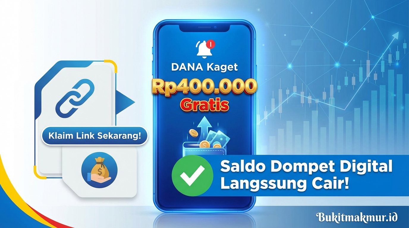 Klaim Link DANA Kaget Rp400.000 Gratis, Saldo Dompet Digital Langsung Cair!