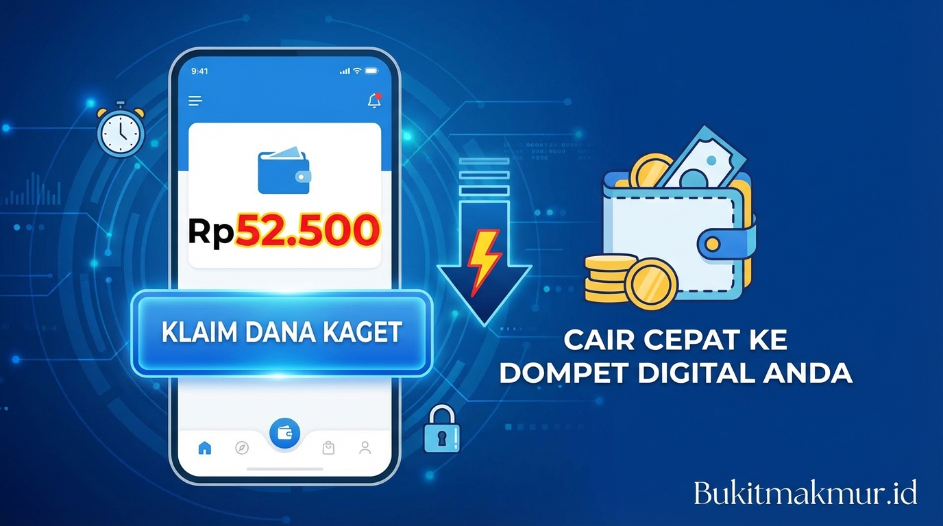Klaim Link DANA Kaget Rp52.500 Hari Ini, Cair Cepat ke Dompet Digital Anda