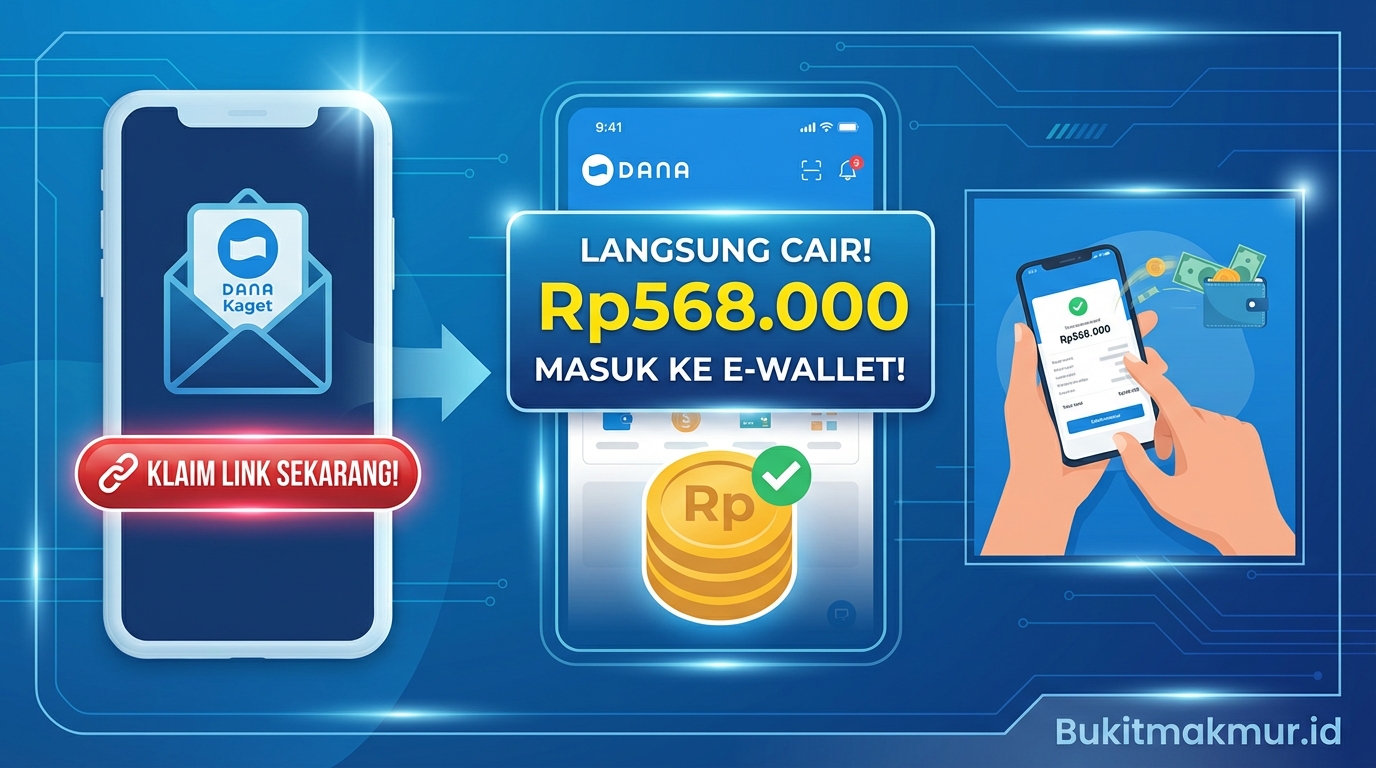 Klaim Link DANA Kaget Rp568.000 Sekarang, Langsung Cair ke Akun E-Wallet Anda!