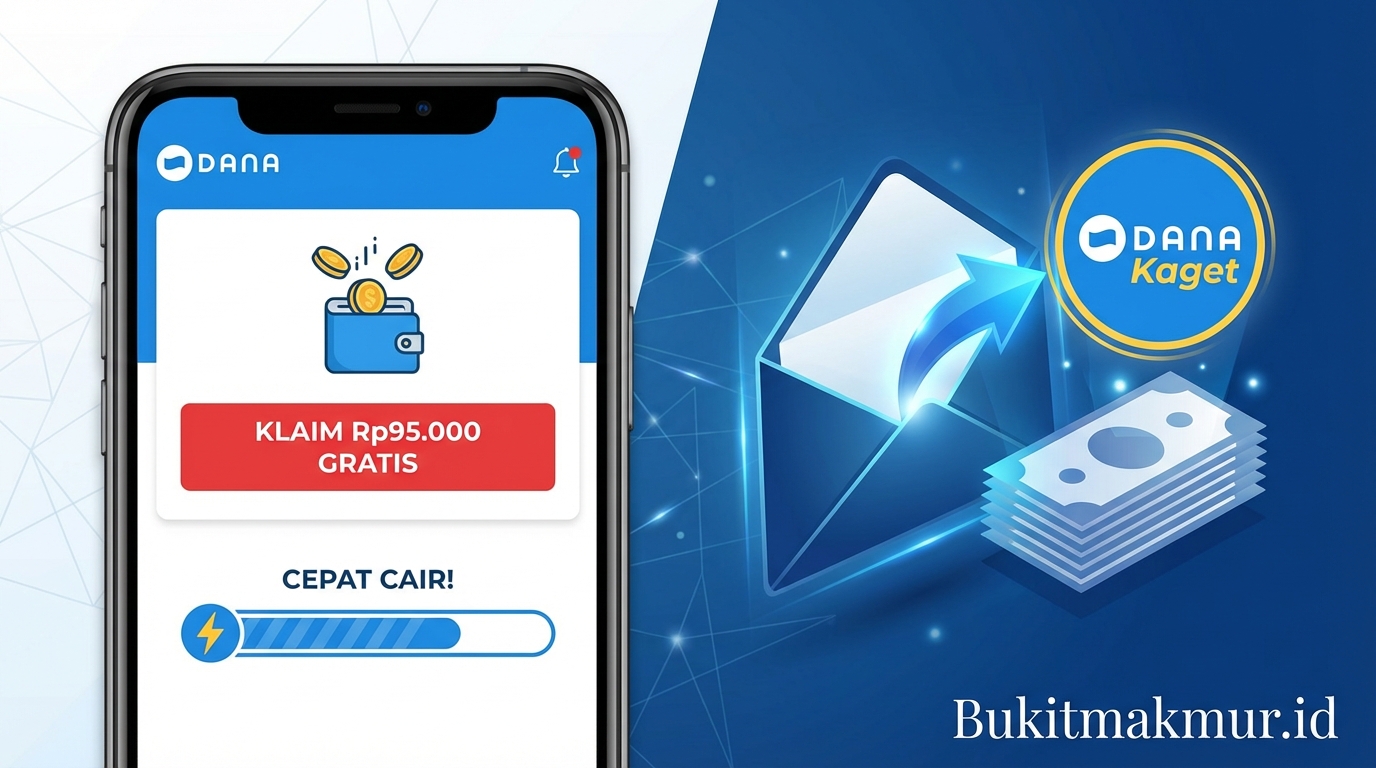 Klaim Link DANA Kaget Rp95.000 Gratis, Saldo Dompet Digital Cepat Cair!