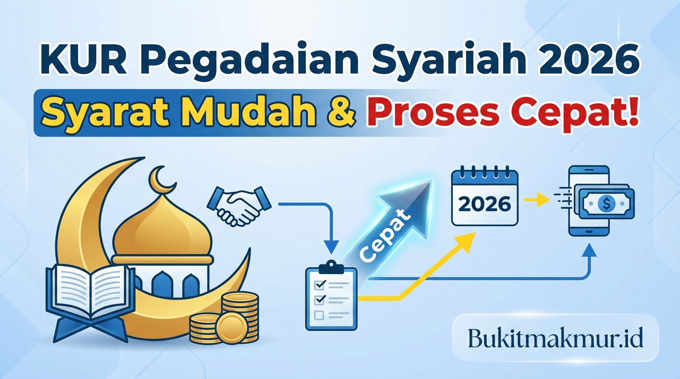 KUR Pegadaian Syariah 2026 dengan Syarat Mudah dan Proses Cepat!